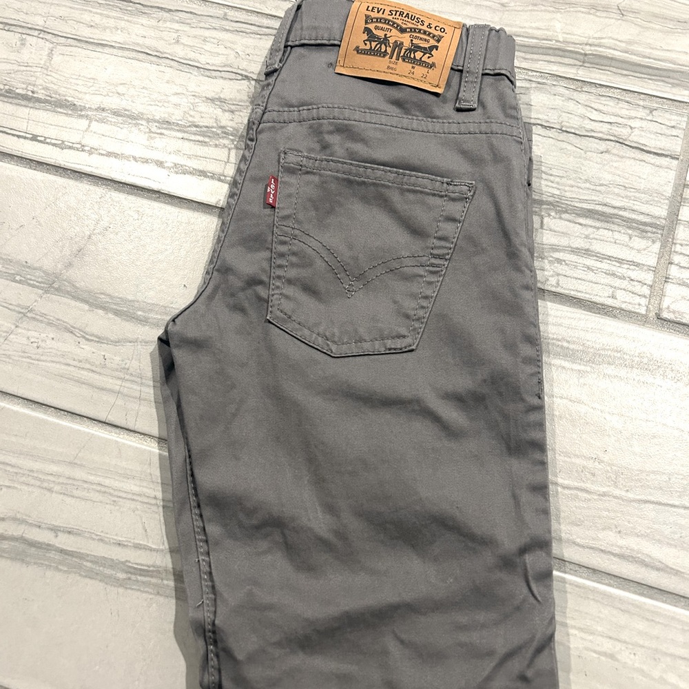 Boys Grey 511 Levi’s. Size 8